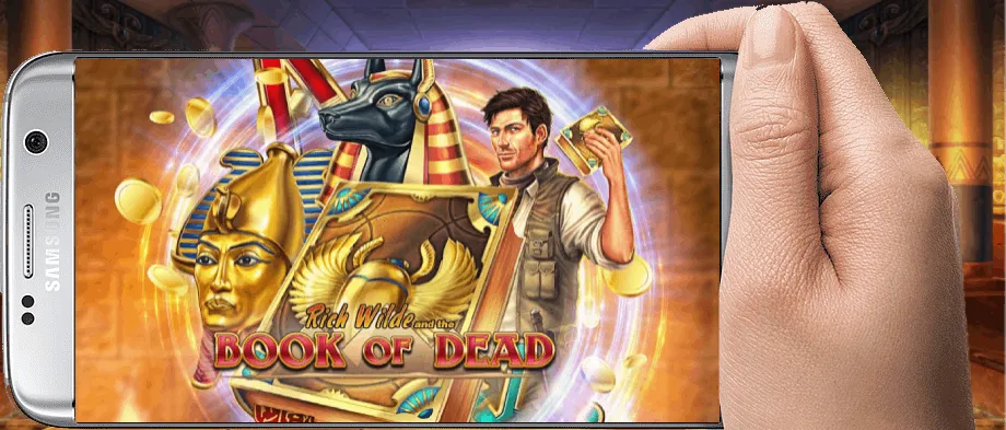 Slot Book of Dead auf Ihr Handy heruntergeladen